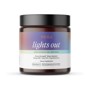 Vena Lights Out Sleep THC Gummies